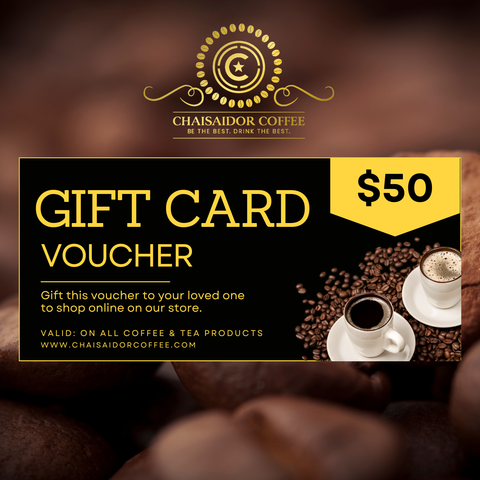 Chaisaidor Coffee Digital Gift Card