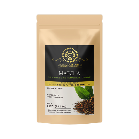 Matcha - Chaisaidor Coffee Company